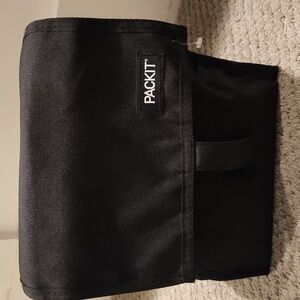 PackIt Black Insulated Lunch Bag